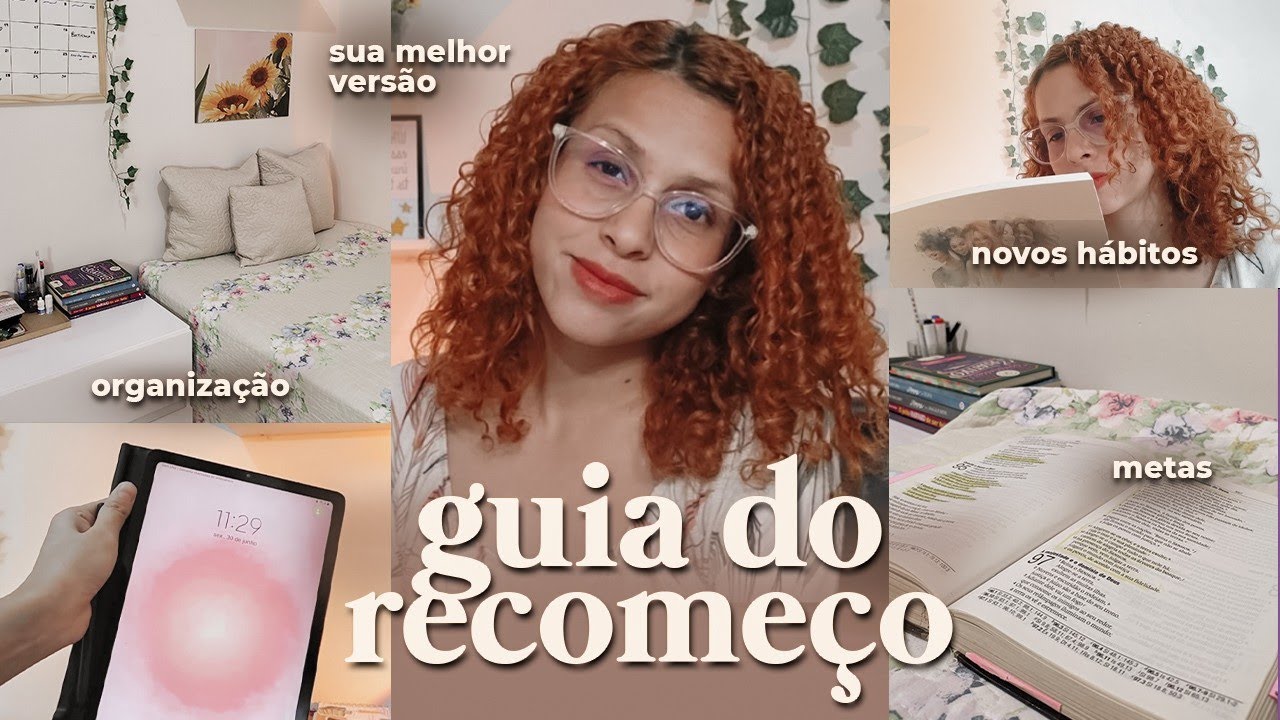 COMO ORGANIZAR A VIDA PARA UM NOVO MÊS ✨ hábitos, metas, organização | guia do recomeço 🤎