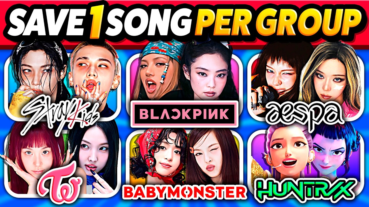 SAVE ONE SONG PER KPOP GROUP 💖 | KPOP GAME 2025