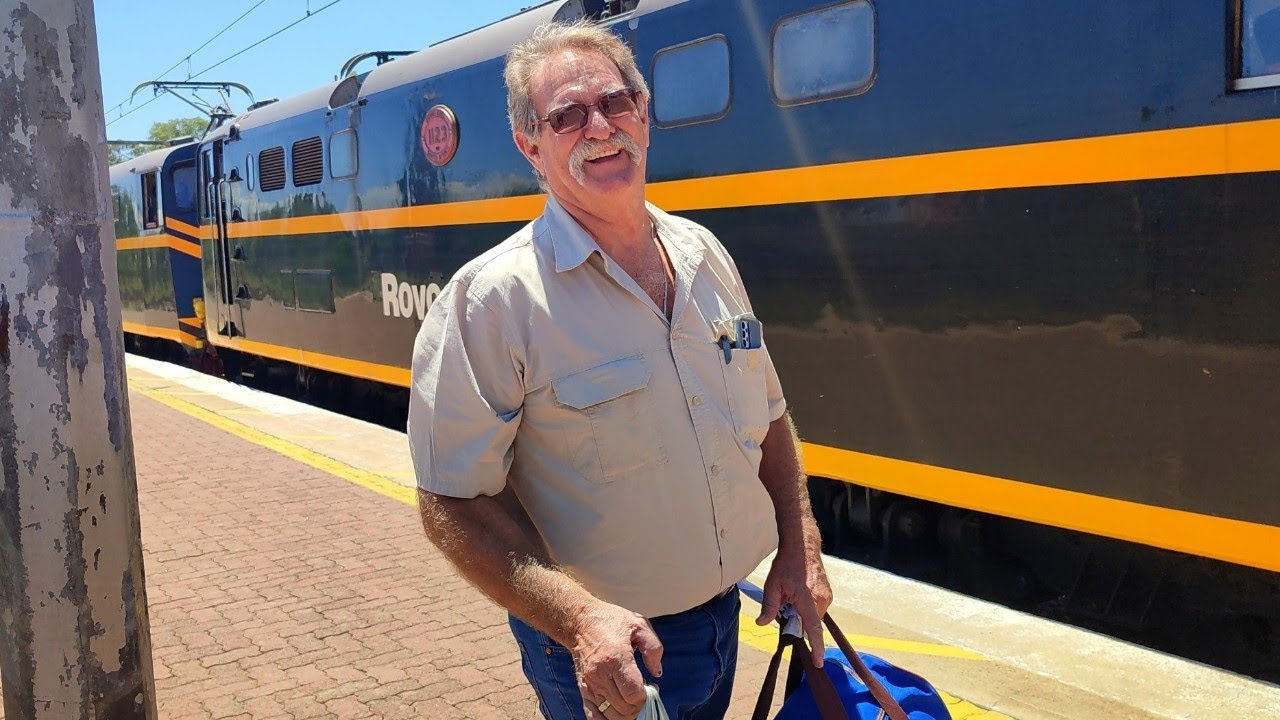Appreciating Ernest Hayes Rovos Rail train driver! from 2021 till 2023.