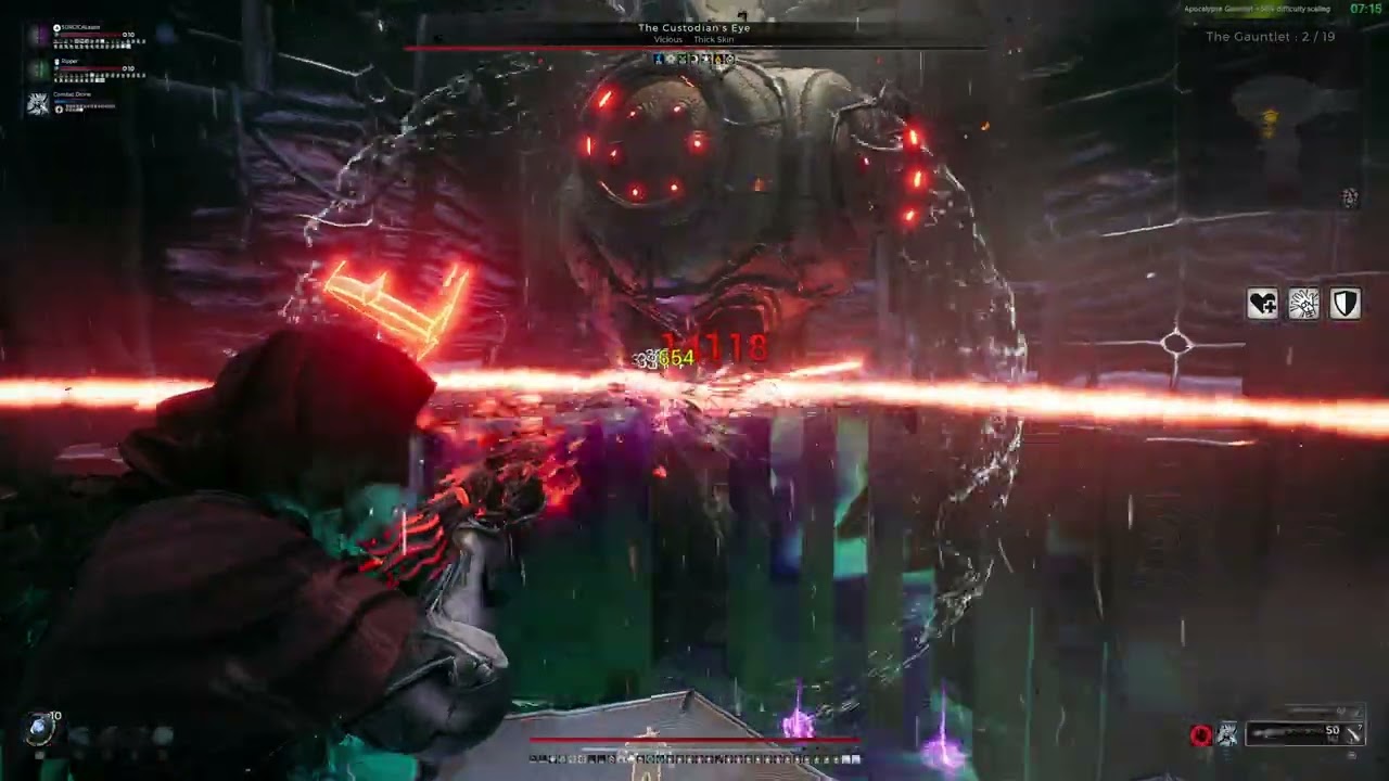 Remnant 2 | Apocalypse + 50% diffculty Gauntlet Trio - over 18 million damage - neutral dodge Anni