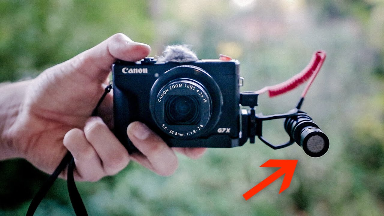 The PERFECT external microphone for the Canon G7X Mark III - Test and review UPDATE!