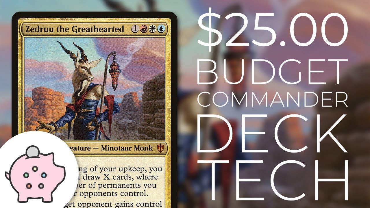 Zedruu the Greathearted | EDH Budget Deck Tech $25 | Control | Magic the Gathering | Commander