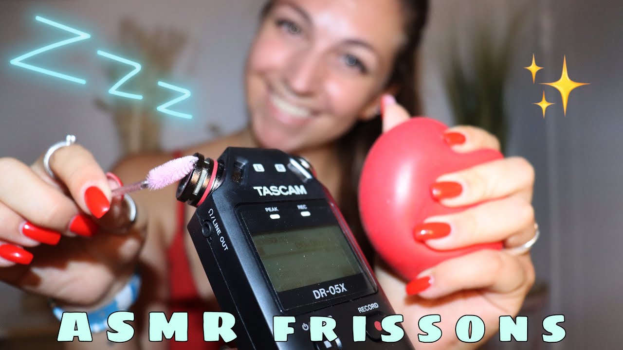 ASMR - I GIVE YOU TINGLES (visuel, bruits de bouche…)✨💤💋