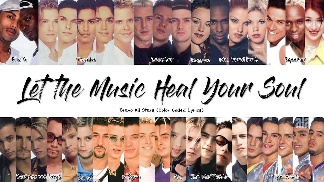 Bravo All Stars - Let The Music Heal Your Soul (Color Coded Lyrics)