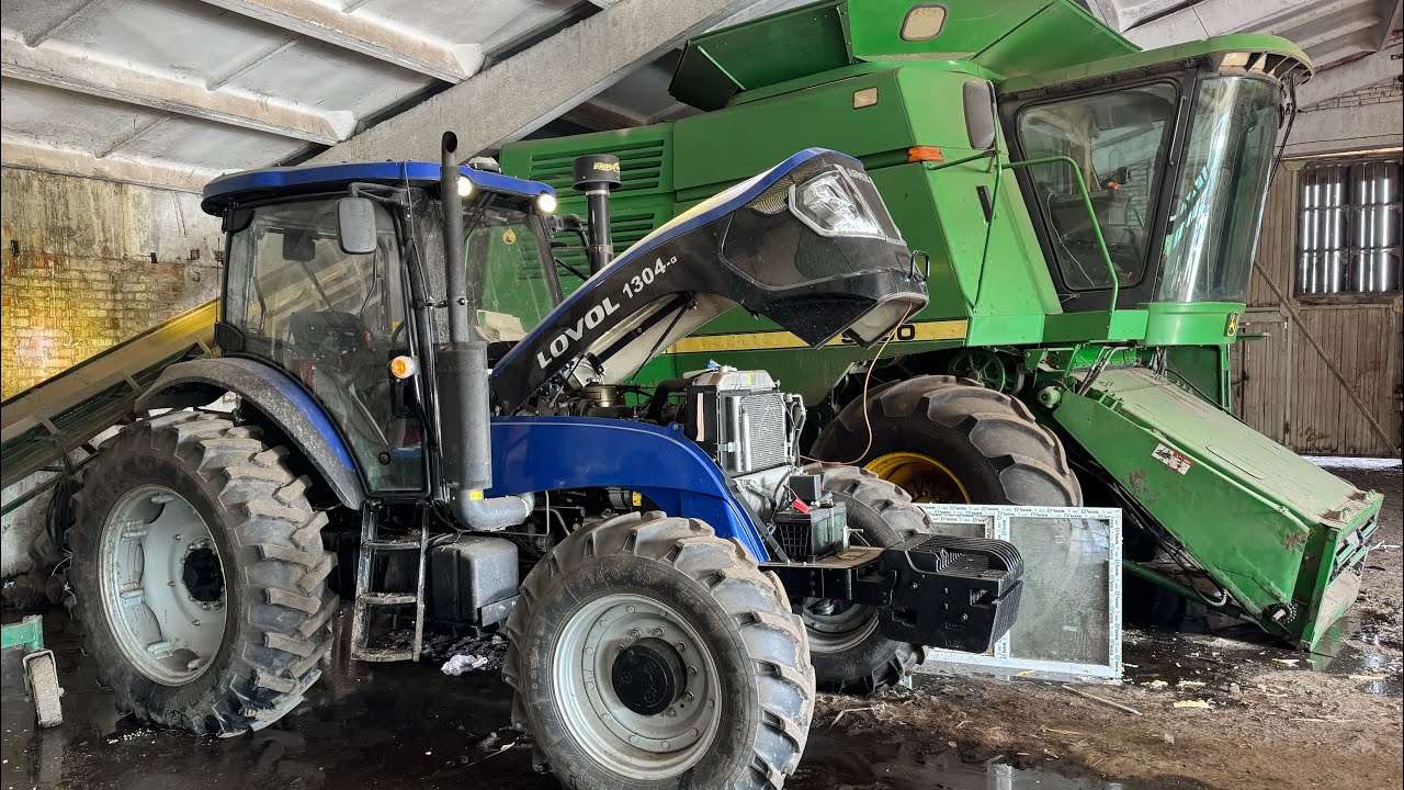 😱Лопнув КОЛІНВАЛ на МТЗ⁉️Чому  ми купили КИТАЙСЬКИЙ трактор Lovol 1304⁉️Всі плюси та мінуси китайців