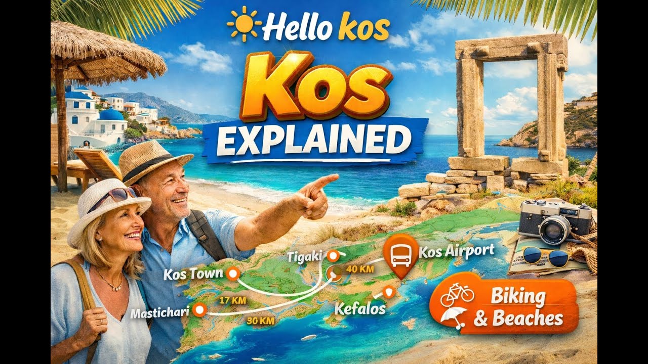 Kos Explained | Beaches, Distances & Villages