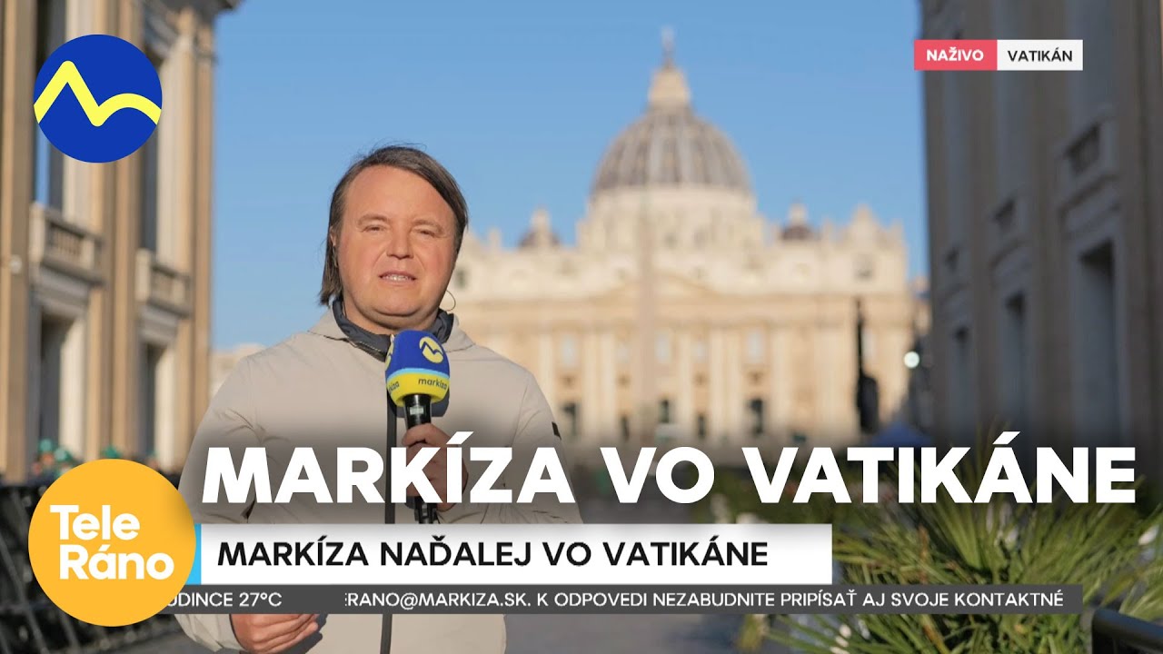 Markíza vo Vatikáne - Ján Tribula ostáva pri udalostiach v Ríme a conclave | Teleráno