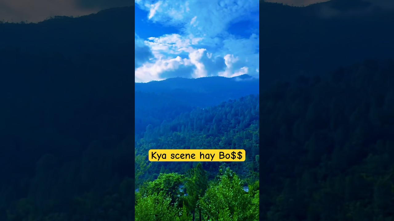 Exploring Murree Hills 🇵🇰 🌄 #shorts #viral #trending #mountains