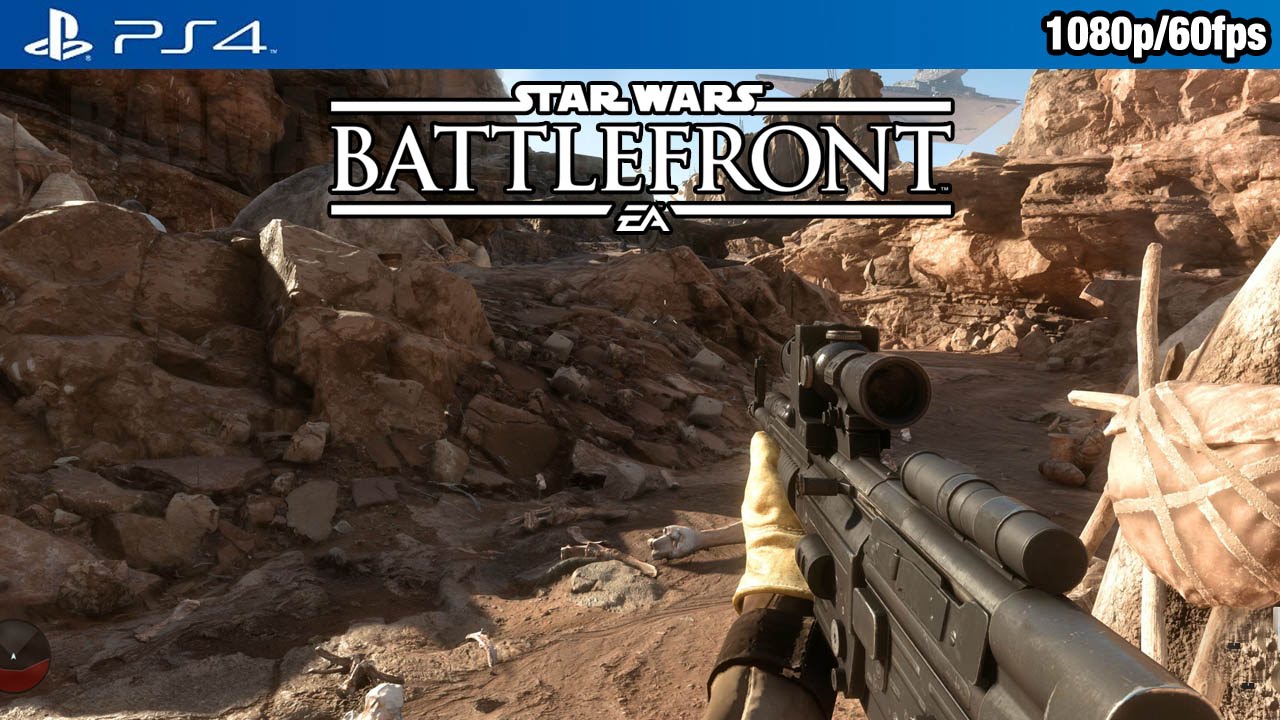 Star Wars Battlefront (PS4) - Survival: Tatooine Gameplay @ 1080p (60fps) HD ✔