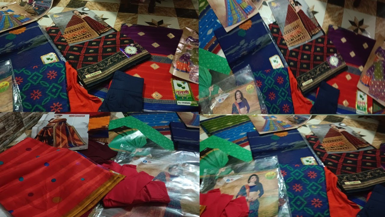 Cotton Saree Collection # Pabi Pami Pinu Preeti #