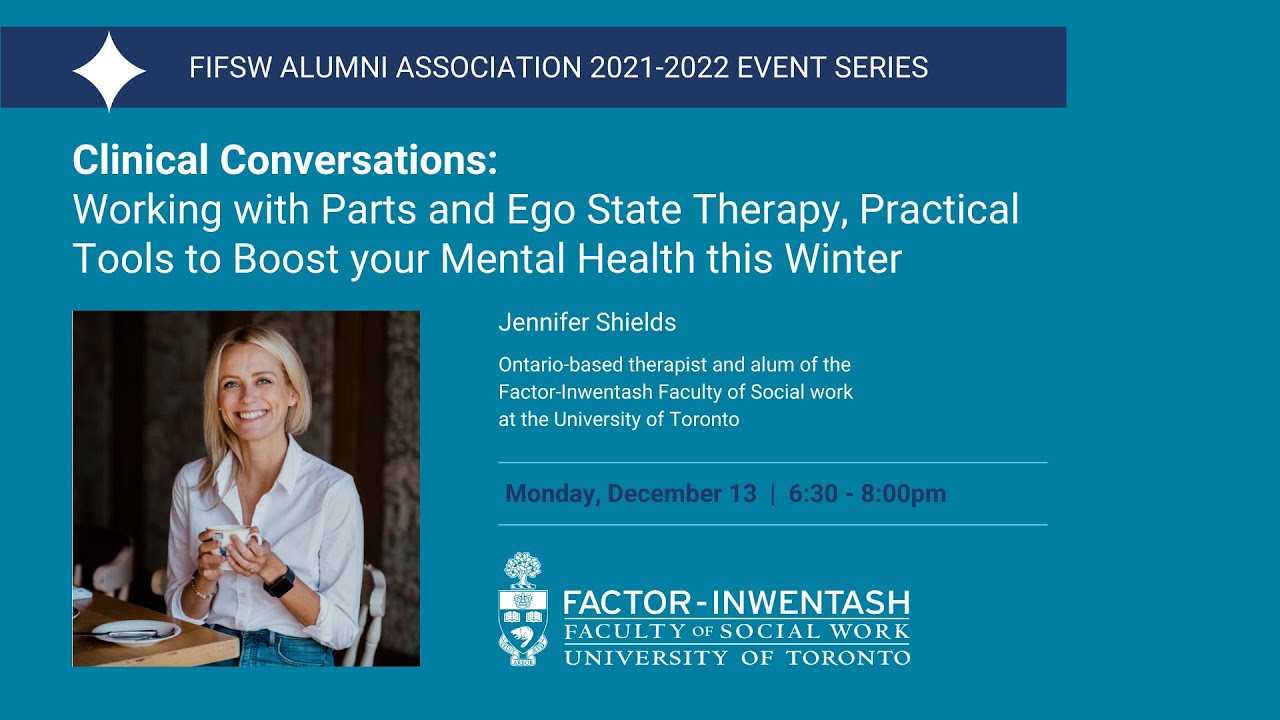 Working with Parts and Ego State Therapy, Practical Tools to Boost your Mental Health this Winter