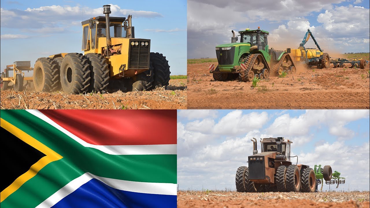 Farming in South Africa Part V + ACO + Agrico + Case IH Steiger +Challenger  + John Deere tractors