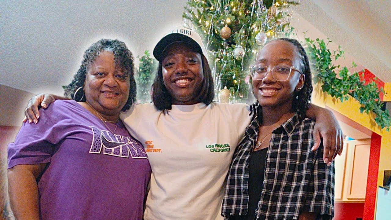 surprising my family for christmas