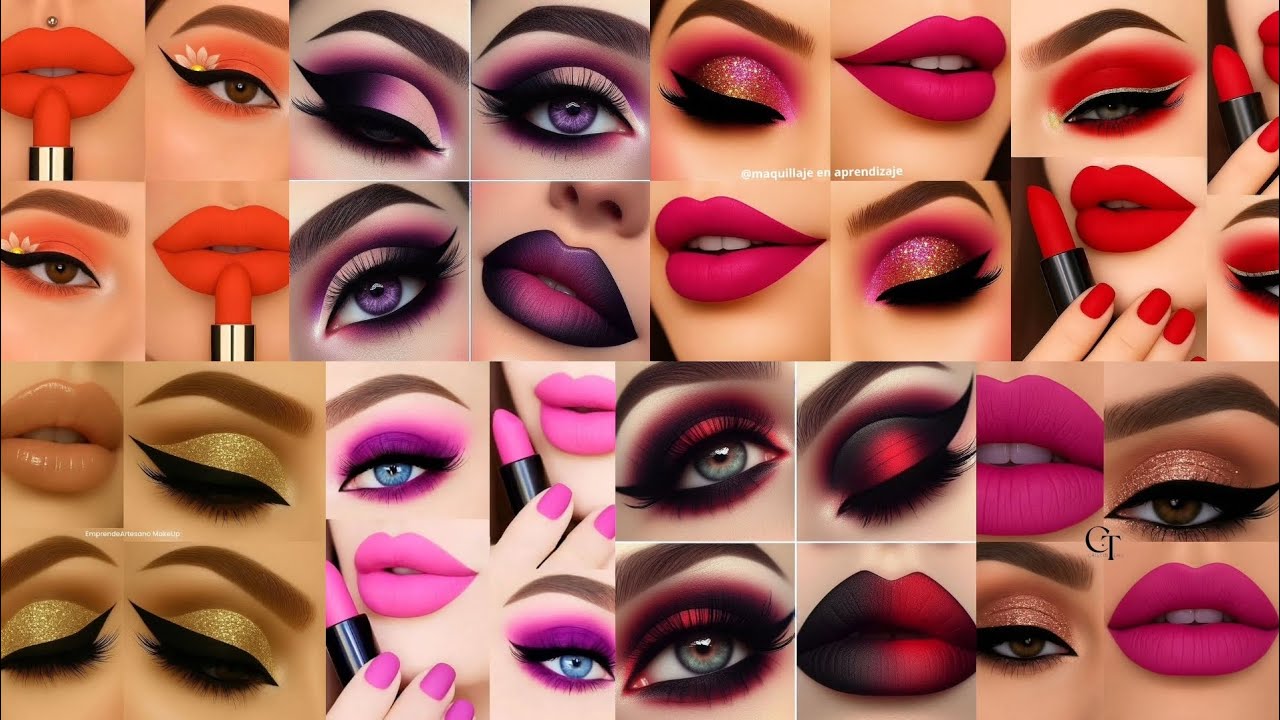 Valentine day makeup tutorials ideas||smokey makeup ideas||#fashion #youtube #makeup ❤💄🥰
