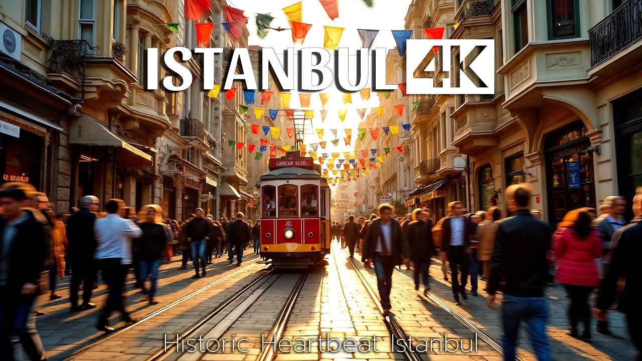 ISTANBUL 4K | Discover Historic Mosques, Bosphorus Views & Vibrant Cityscapes