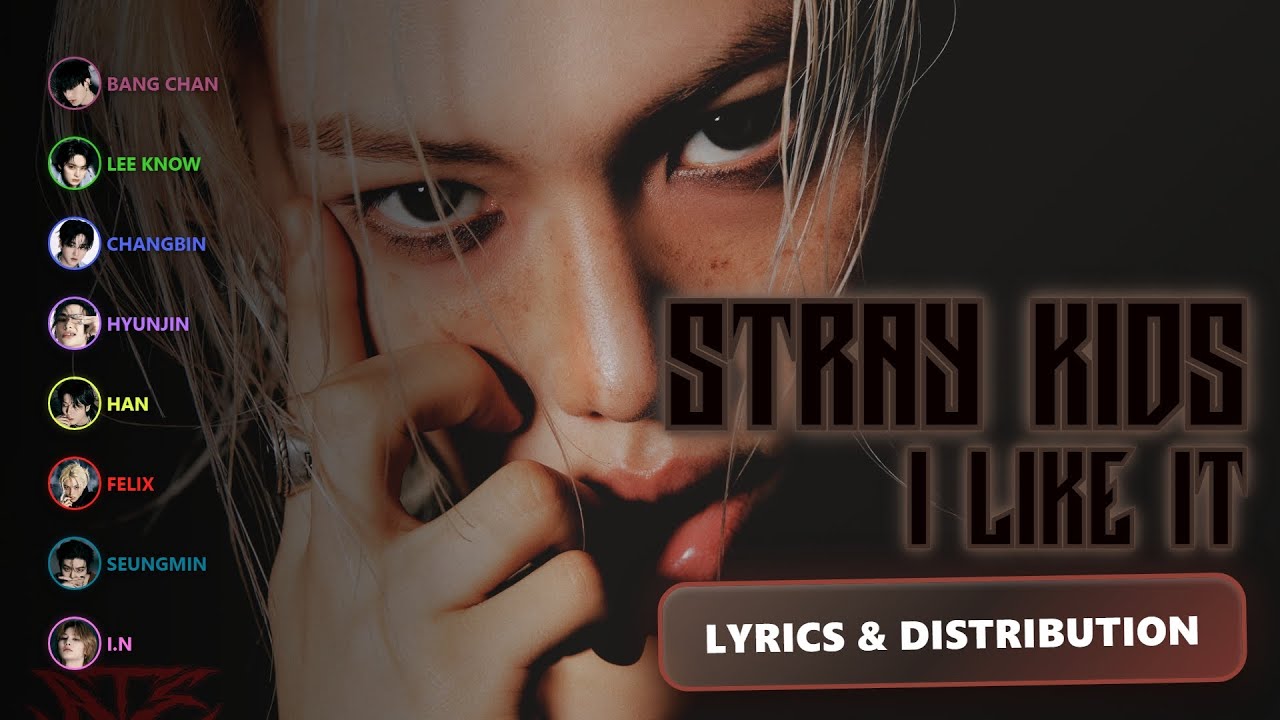 Stray Kids (스트레이 키즈) - I Like It | Color Coded Lyrics & Line Distribution