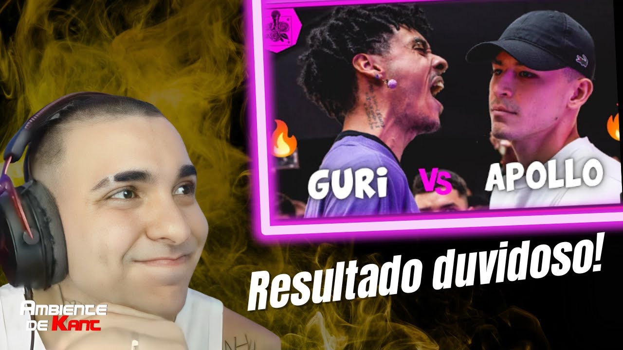 KANT REAGE A (ACIRRADO!! 🔥🔥) Apollo x Guri | FINAL | 226ª Batalha do Ana Rosa  | Ambiente de Kant
