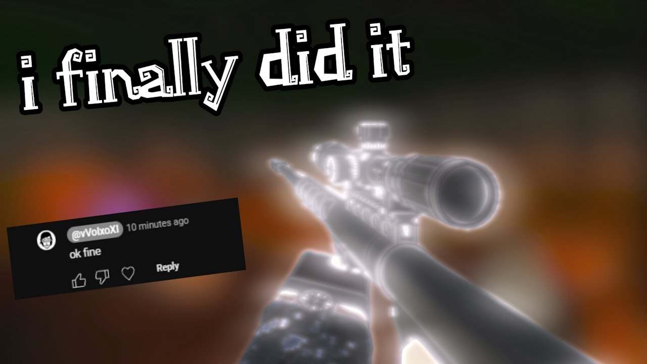 so.. I prebought the BFG 50 in Roblox Phantom Forces