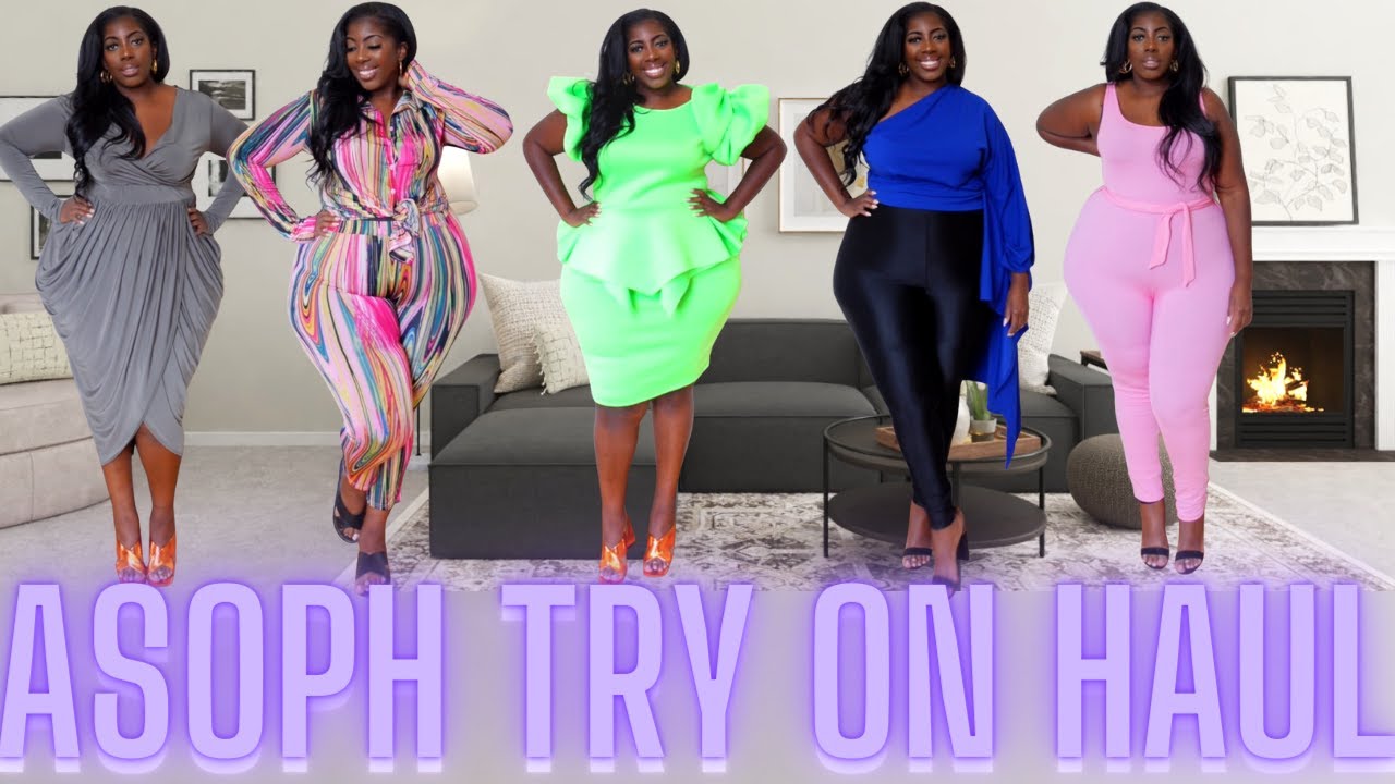 COLORFUL ASOPH PLUS SIZE TRY ON HAUL| SPRING 2022 | 2X | PRETTY NICI