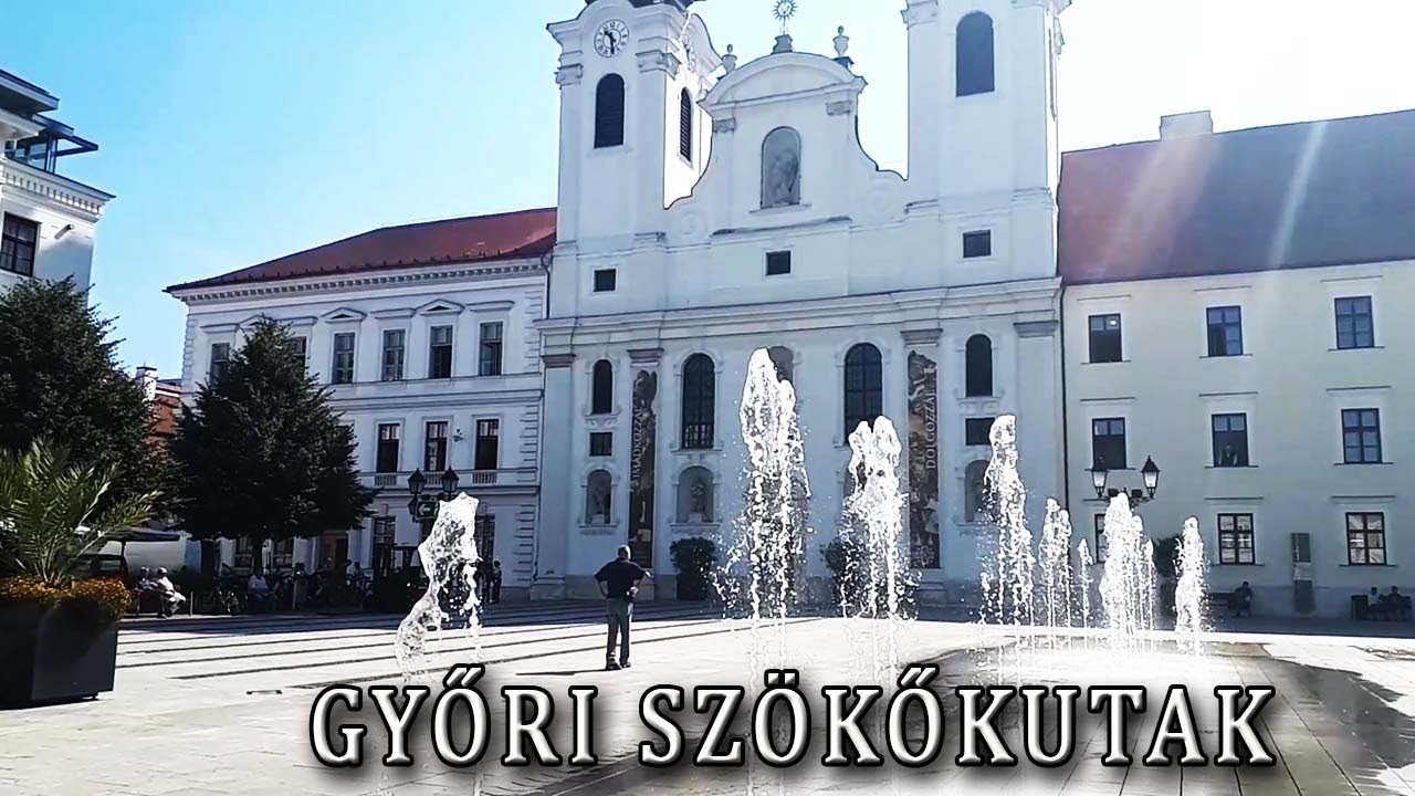 Győri szökőkutak. Neked melyik a kedvenced a 24-ből?