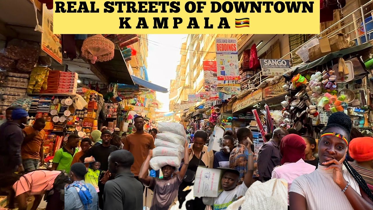 Downtown Kampala. No go zone!! Unbelievable! Kenyan shocked!