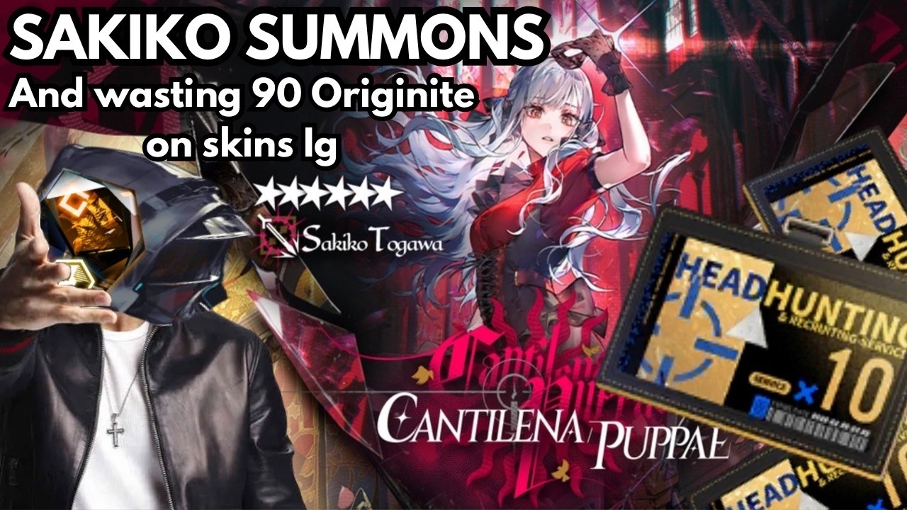 ARKNIGHTS - Sakiko Summons | Ft. 90 Originite Worth of SKINS |
