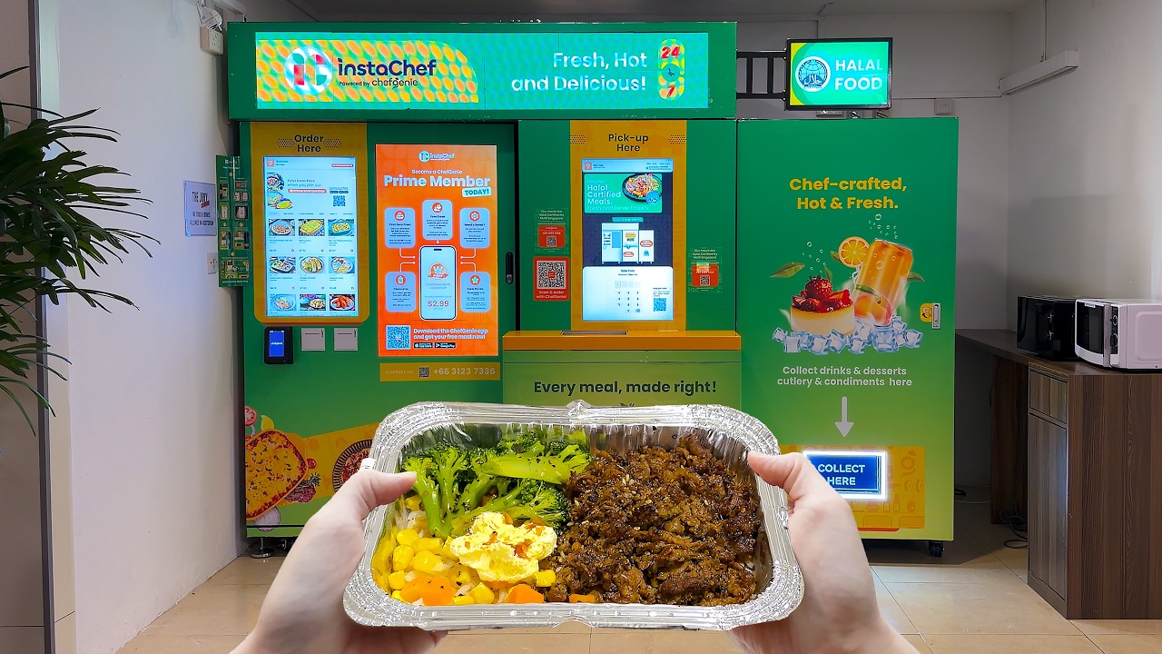 Gourmet Dining with Vending Machines