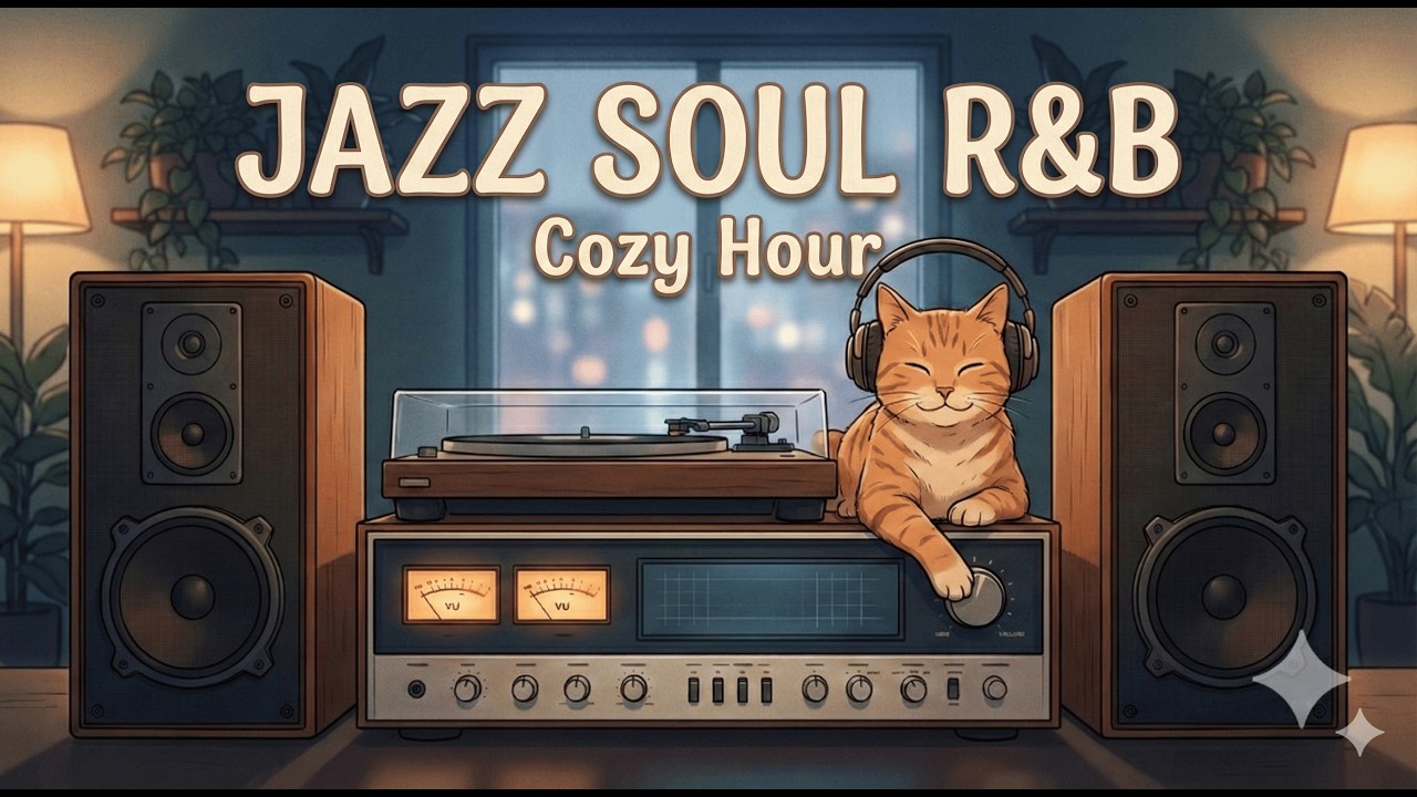 Relaxing Vinyl Lofi Mix 🌙 Smooth Jazz Beats for Deep Focus & Sleep
