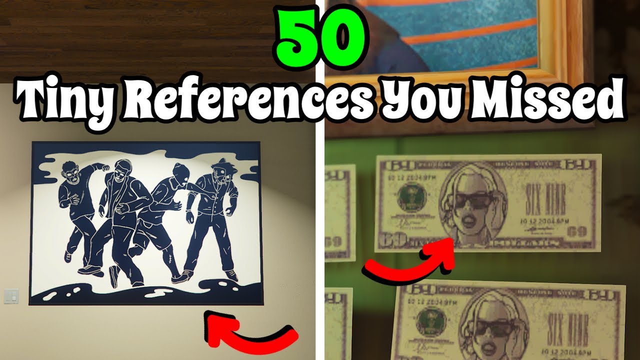 50 крошечных отсылок, которые вы, вероятно, пропустили в GTA 5 Online
