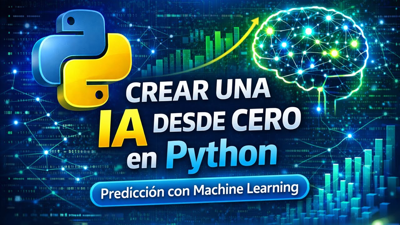 Crear una IA desde cero en Python | Predicción con Machine Learning