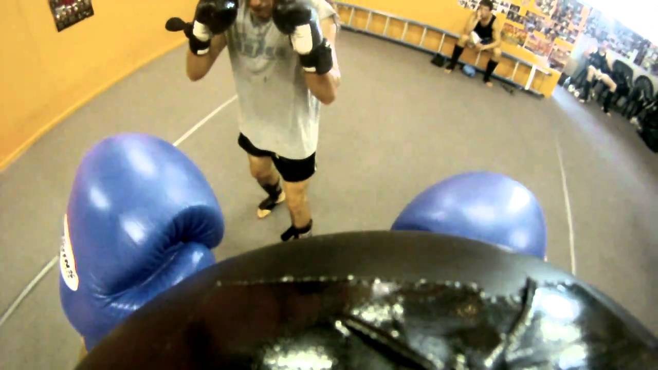 Muay Thai Sparring with a GOPro Hero Headcam