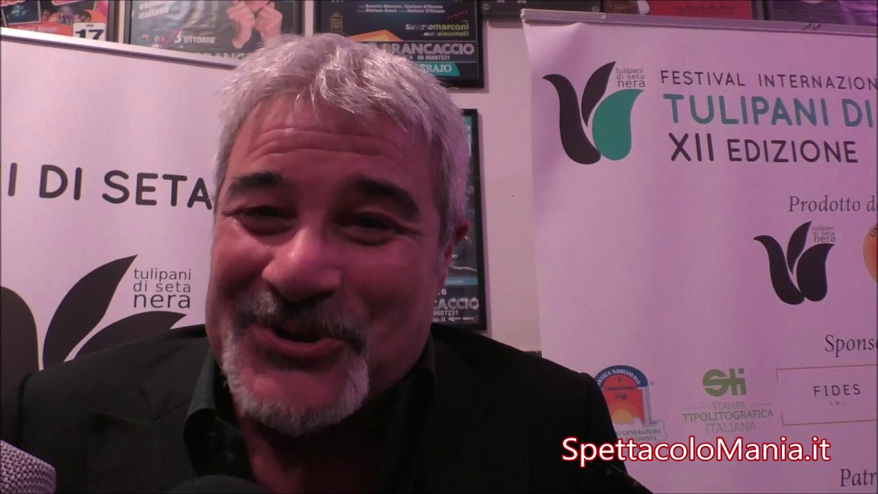 Videointervista a Pino Insegno a Tulipani di Seta Nera