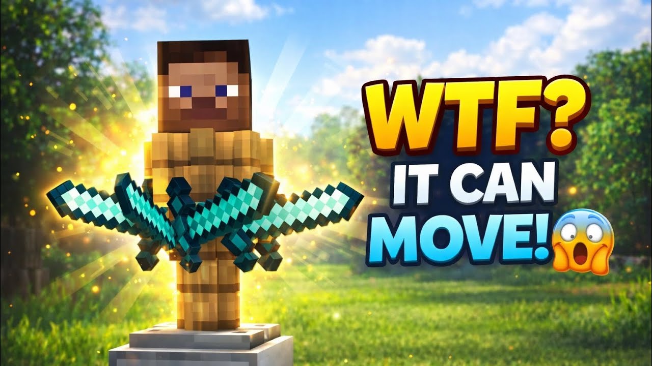 WTF? IT CAN MOVE! 😱