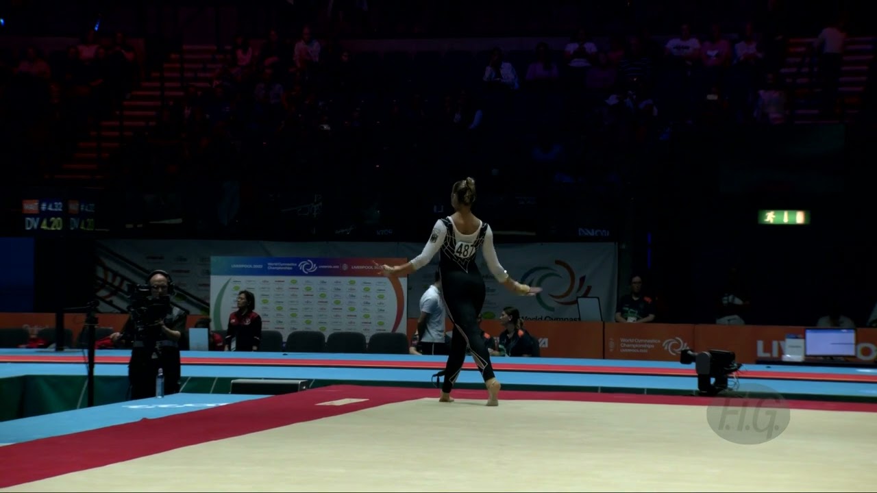 MALEWSKI Emma Leonie (GER) - 2022 Artistic Worlds, Liverpool (GBR) - Qualifications Floor Exercise