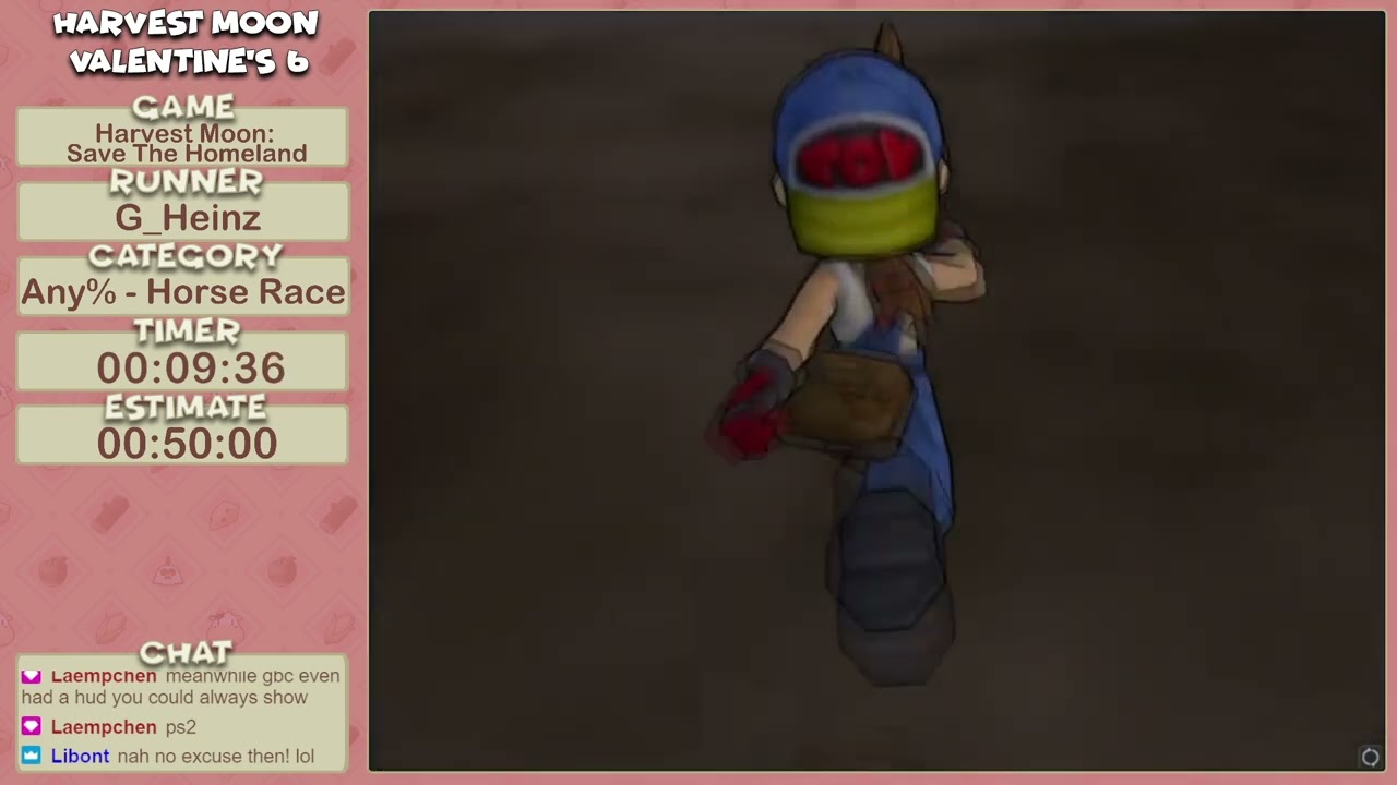 HMV6 | Harvest Moon: Save The Homeland - Horse Race Speedrun by G_Heinz