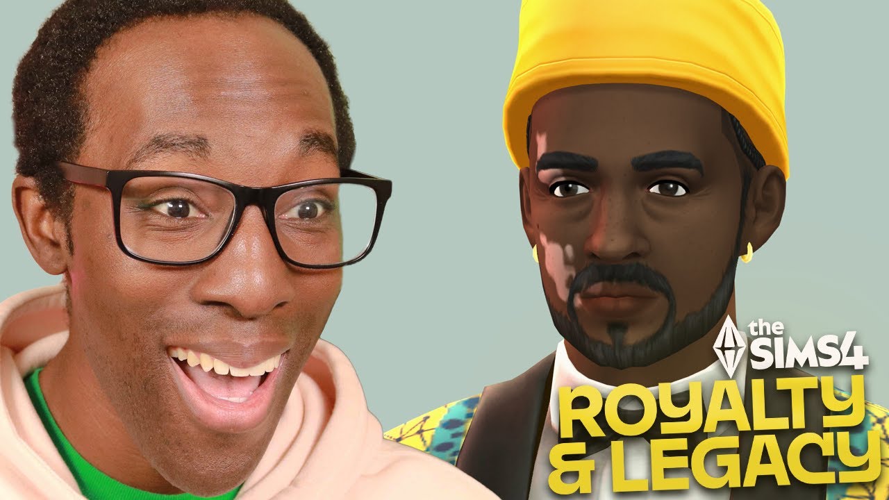 Checking Out Create A Sim In The Sims 4 Royalty and Legacy Expansion Pack!