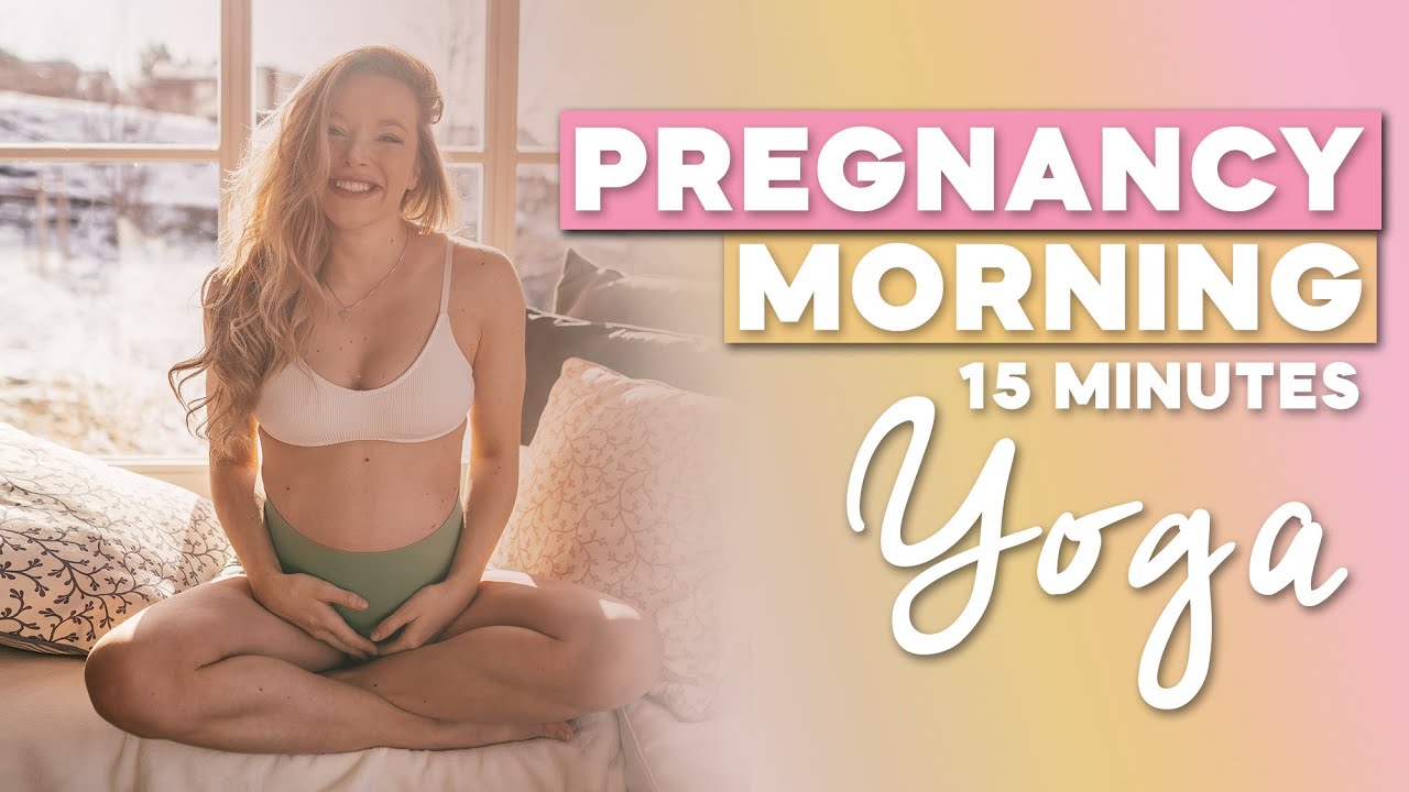 15 Minuten Yoga für Schwangere | Sanfte Yoga Morgenroutine | Morning Prenatal Yoga Flow ☀️
