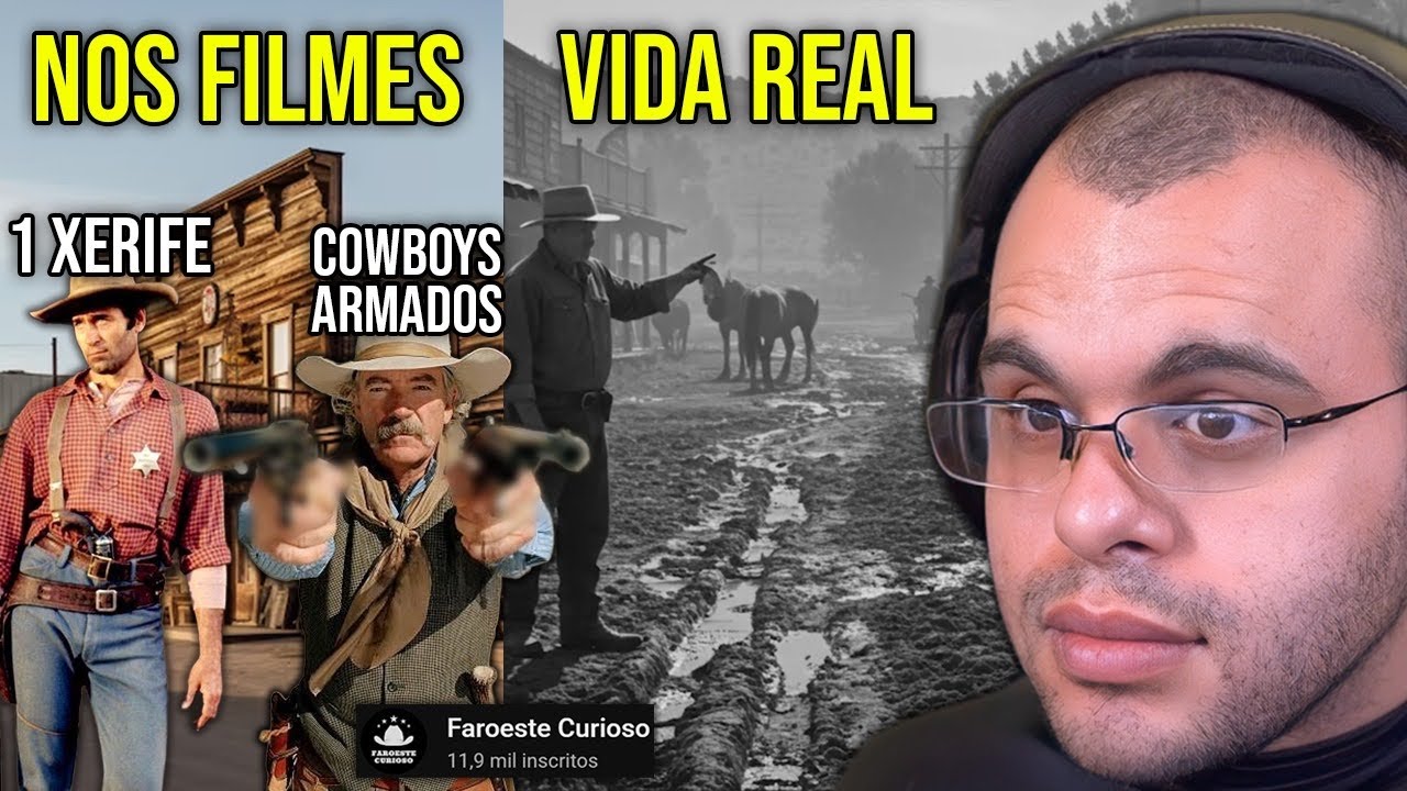 INVENTARAM QUE O VELHO OESTE ERA HYPE MAS ERA SUJO, FEDIA E S&Oacute; VIVIA GENTE FEIA - Maicon react
