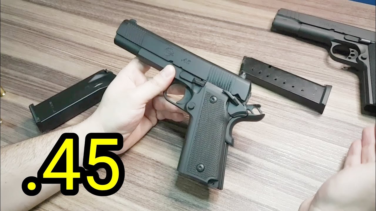 Imbel MD2 GC .45 vale a pena? Recuo do 45acp é controlável? Defesa residencial, porte, esporte. 14+1