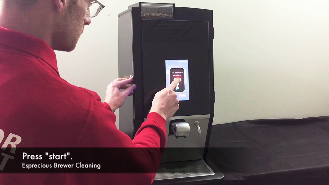 Bravilor Bonamat Esprecious Brewer Cleaning