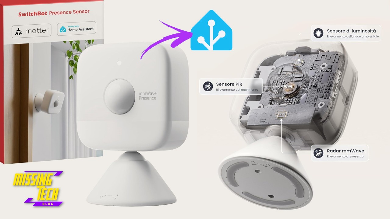SwitchBot Presence Sensor: Il sensore mmWave finalmente SENZA FILI! ⚡️