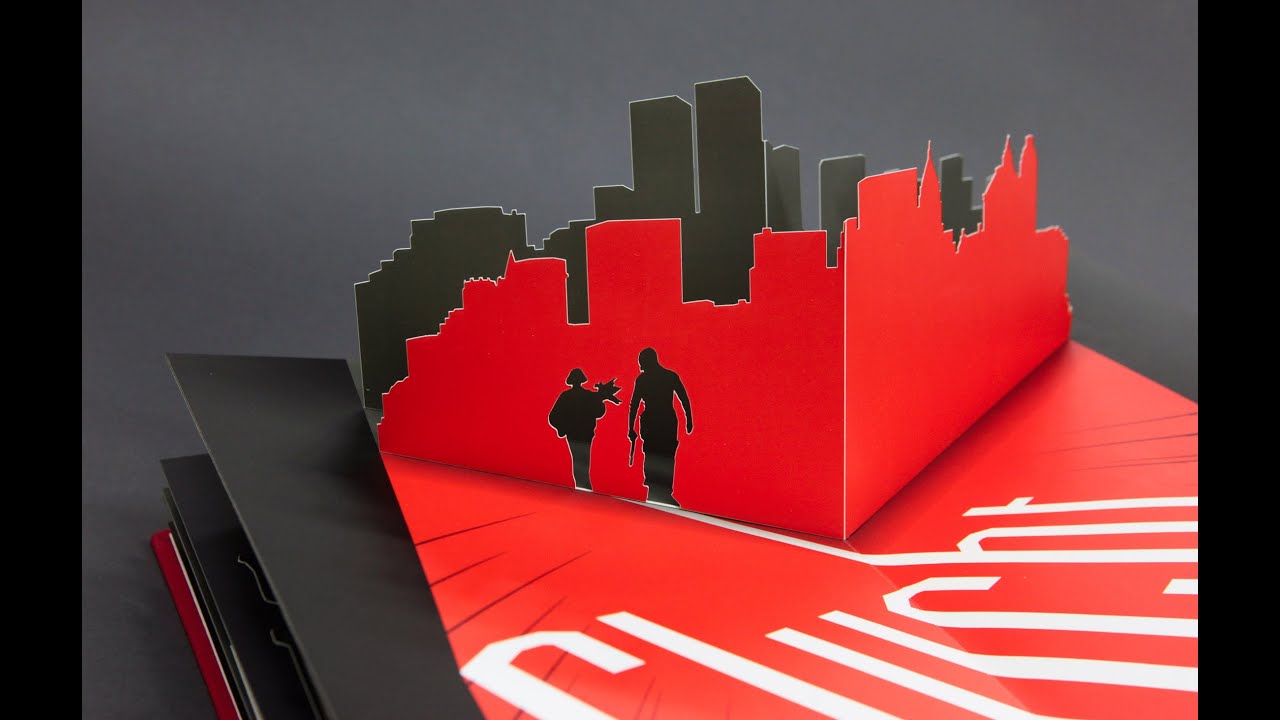 Léon The Professional Pop-Up Book by Jerry Krakowiak | eine Stationenreise | Diploma