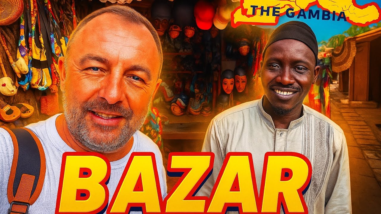 Miejsce tylko dla prawdziwych twardzieli - bazar w Gambi