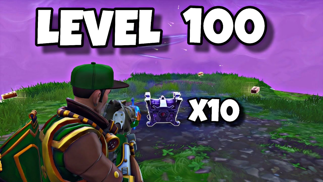 LEVEL 100 STORM CHEST | SOLO | FORTNITE SAVE THE WORLD