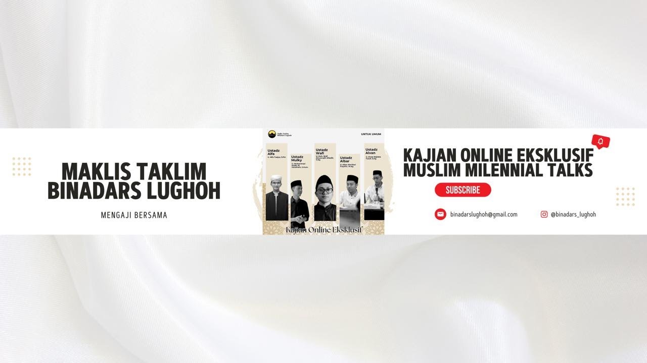 kajian online eksklusif bersama ustadz mulky edisi : Muslim Milennial Talks