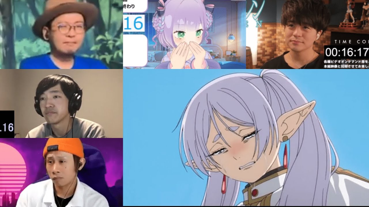 葬送のフリーレン 1話 リアクション - Frieren: Beyond Journey's End Episode 1 Reaction Mashup 【日本人の反応】