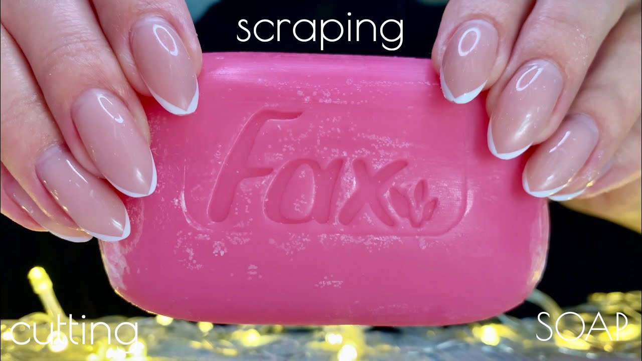 АСМР ⭐️ Різання & Шкрябання МИЛА 🧼 ASMR / Scratching Tapping Cutting Scraping SOAP 🫧 NO TALKING 塗鴉肥皂