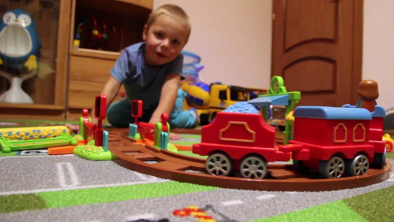 Железная дорога ELC Happyland Train Set