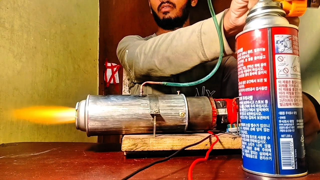 How To Make a  jet Engine at home  | How Do Electric Jet Engines Work? #motor