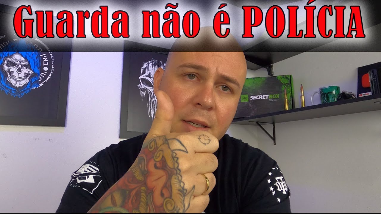 GUARDA MUNICIPAL não é POLÍCIA!!!!